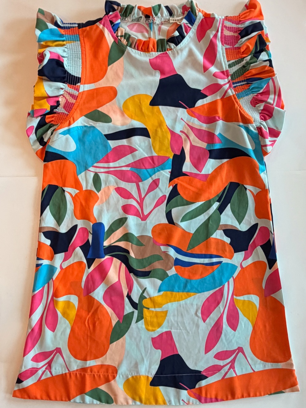 JODIFL Floral Print Dress in Bright Multicolor